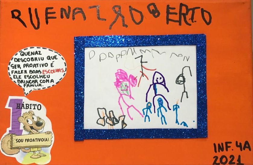 QUENAZ ROBERTO LIMA MARQUES - QUENAZ DESCOBRIU QUE SER PROATIVO É FAZER BOAS ESCOLHAS. ELE ESCOLHEU BRINCAR COM A FAMÍLIA.